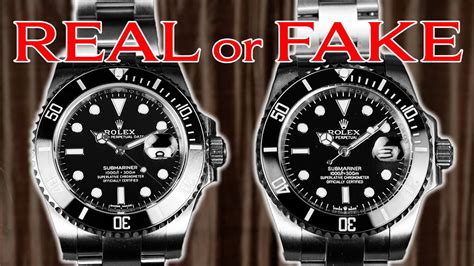 rolex submariner vs fake|rolex submariner counterfeit.